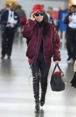 KOURTNEY KARDASHIAN at LAX Airport in Los Angeles 04/18/2016