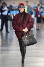 KOURTNEY KARDASHIAN at LAX Airport in Los Angeles 04/18/2016