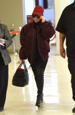 KOURTNEY KARDASHIAN at LAX Airport in Los Angeles 04/18/2016