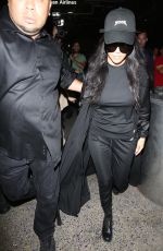KOURTNEY KARDASHIAN at Los Angeles International Airport 04/20/2016