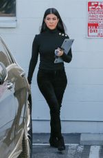 KOURTNEY KARDASHIAN Leaves a Studio in Los Angeles 03/28/2016