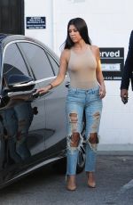 KOURTNEY KARDASHIAN Out in Van Nuys 04/28/2016