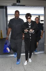 KRIS JENNER at LAX Airport in Los Angeles 04/10/2016