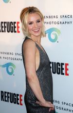 KRISTEN BELL at Annenberg Space for Photography Presents Refugee in Century City 04/21/2016