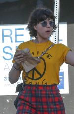 KRISTEN STEWART and SoKo Out and About in Hollywood 04/01/2016