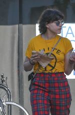 KRISTEN STEWART and SoKo Out and About in Hollywood 04/01/2016