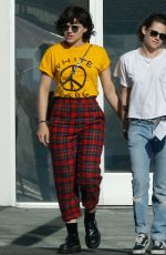KRISTEN STEWART and SoKo Out and About in Hollywood 04/01/2016