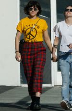 KRISTEN STEWART and SoKo Out and About in Hollywood 04/01/2016