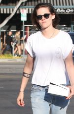 KRISTEN STEWART and SoKo Out and About in Hollywood 04/01/2016