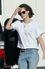 KRISTEN STEWART and SoKo Out and About in Hollywood 04/01/2016