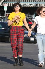 KRISTEN STEWART and SoKo Out and About in Hollywood 04/01/2016