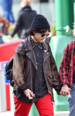 KRISTEN STEWART and SoKo Out in New York 04/12/2016