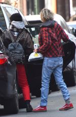 KRISTEN STEWART and SoKo Out in New York 04/12/2016