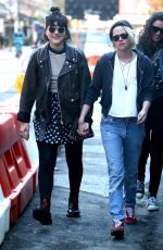 KRISTEN STEWART and SoKo Out in New York 04/12/2016