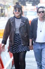KRISTEN STEWART and SoKo Out in New York 04/12/2016