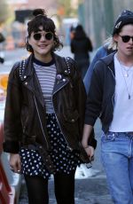KRISTEN STEWART and SoKo Out in New York 04/12/2016