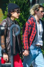 KRISTEN STEWART and SoKo Out in New York 04/12/2016