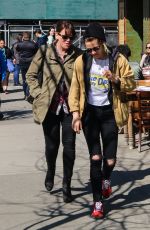 KRISTEN STEWART and SoKo Out in New York 04/13/2016