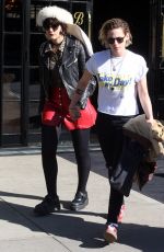 KRISTEN STEWART and SoKo Out in New York 04/13/2016