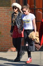 KRISTEN STEWART and SoKo Out in New York 04/13/2016