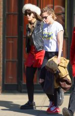 KRISTEN STEWART and SoKo Out in New York 04/13/2016