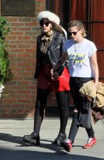 KRISTEN STEWART and SoKo Out in New York 04/13/2016