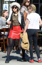 KRISTEN STEWART and SoKo Out in New York 04/13/2016