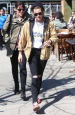 KRISTEN STEWART and SoKo Out in New York 04/13/2016