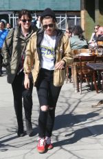 KRISTEN STEWART and SoKo Out in New York 04/13/2016