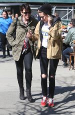 KRISTEN STEWART and SoKo Out in New York 04/13/2016
