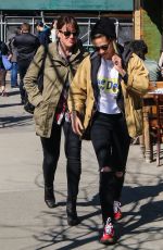 KRISTEN STEWART and SoKo Out in New York 04/13/2016