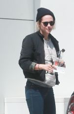 KRISTEN STEWART Out and About in Beverly Hills 04/29/2016
