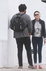 KRISTEN STEWART Out and About in Beverly Hills 04/29/2016