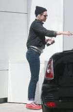 KRISTEN STEWART Out and About in Beverly Hills 04/29/2016