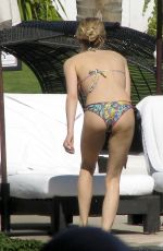 KRISTIN CAVALLARI in Bikini at a Pool in Mexico 04/04/2016