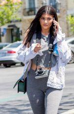 KYLIE JENNER at Le Pain Quotidien in Calabasas 04/22/2016