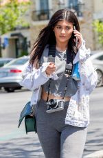 KYLIE JENNER at Le Pain Quotidien in Calabasas 04/22/2016