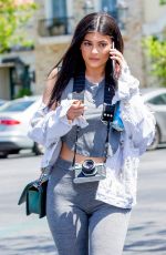 KYLIE JENNER at Le Pain Quotidien in Calabasas 04/22/2016