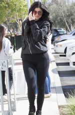 KYLIE JENNER at Pressed Juicery in West Hollywood 04/25/2016