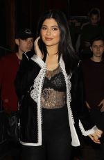 KYLIE JENNER at Roku Restaurant West Hollywood 04/10/2016