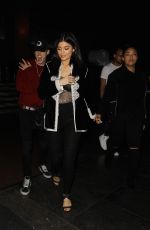 KYLIE JENNER at Roku Restaurant West Hollywood 04/10/2016