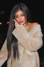 KYLIE JENNER Leaves Nice Guy in West Hollywood 04/02/2016