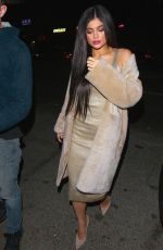 KYLIE JENNER Leaves Nice Guy in West Hollywood 04/02/2016