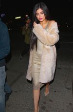KYLIE JENNER Leaves Nice Guy in West Hollywood 04/02/2016