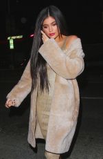 KYLIE JENNER Leaves Nice Guy in West Hollywood 04/02/2016