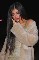 KYLIE JENNER Leaves Nice Guy in West Hollywood 04/02/2016