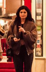 KYLIE JENNER Leaves Rosti Cafe in Calabasas 04/24/2016