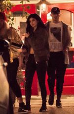 KYLIE JENNER Leaves Rosti Cafe in Calabasas 04/24/2016