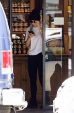 KYLIE JENNNER Leaves Le Pain Quotidien in Los Angeles 04/18/2016