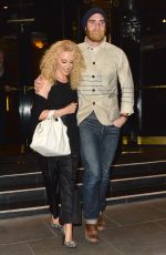 KYLIE MINOGUE at Dorchester Hotel in London 04/23/2016